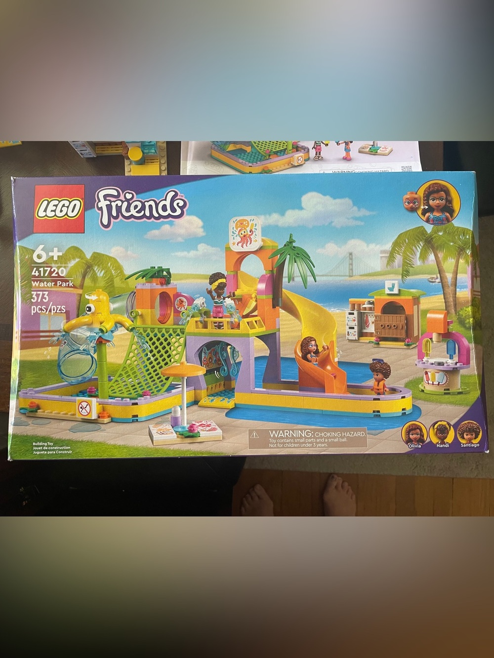 LEGO Friends Water Park 41720 373 Pieces Ages 6+ 100% Complete Set